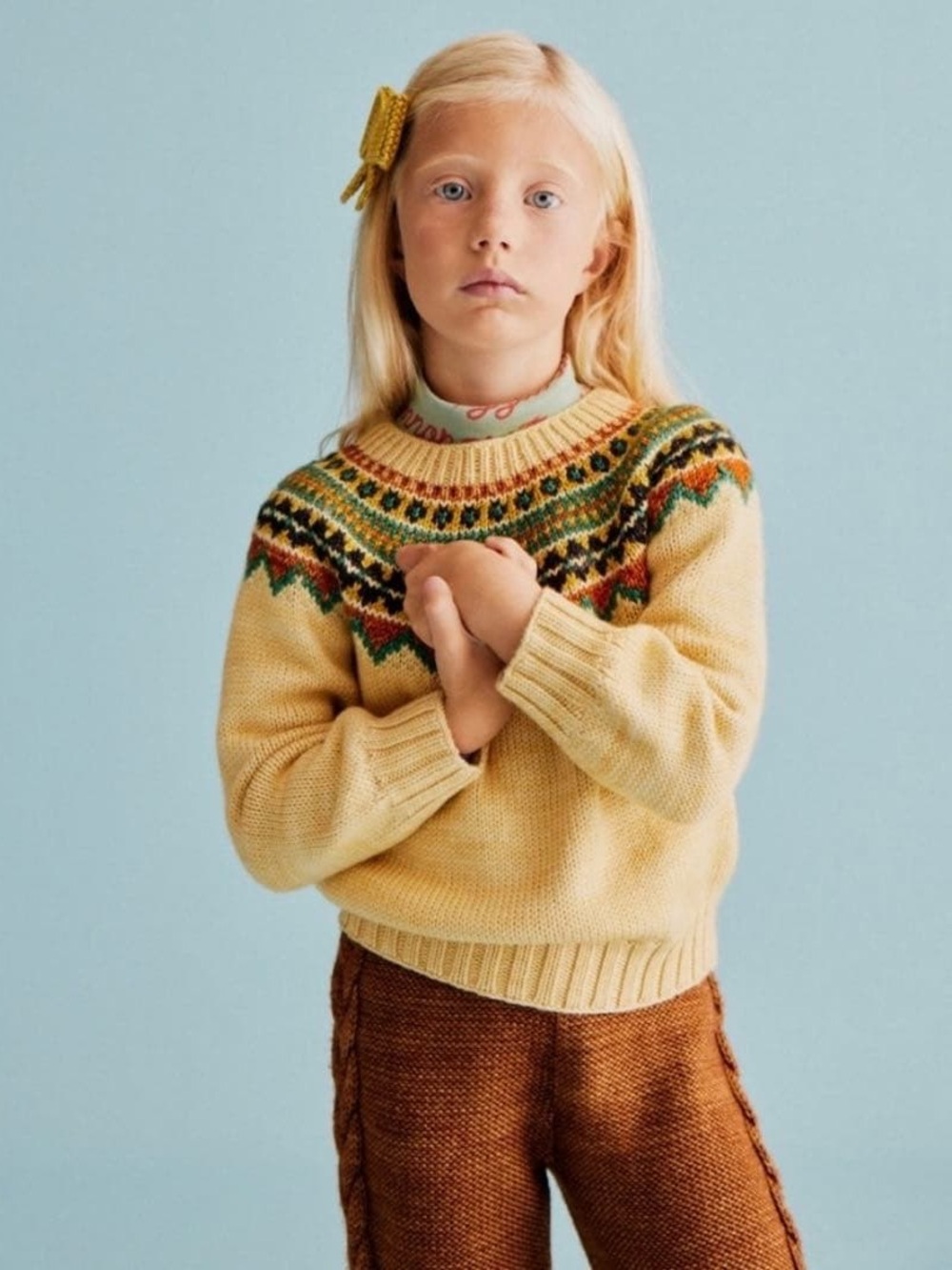 Misha and Puff Fair Isle Sweater
